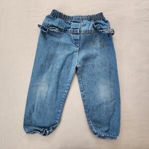Vintage Girly Ruffle Jeans 4t